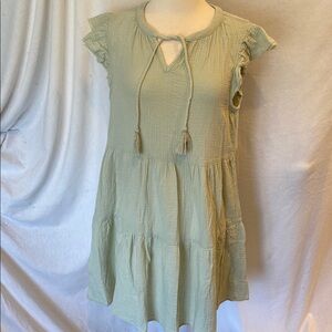 Wonderly tiered dress, NWOT